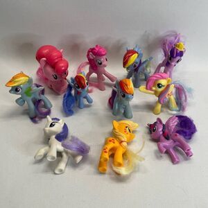 My Little Pony MLP Lot Of 11 Hasbro Mcdonalds Happy Meal Toys